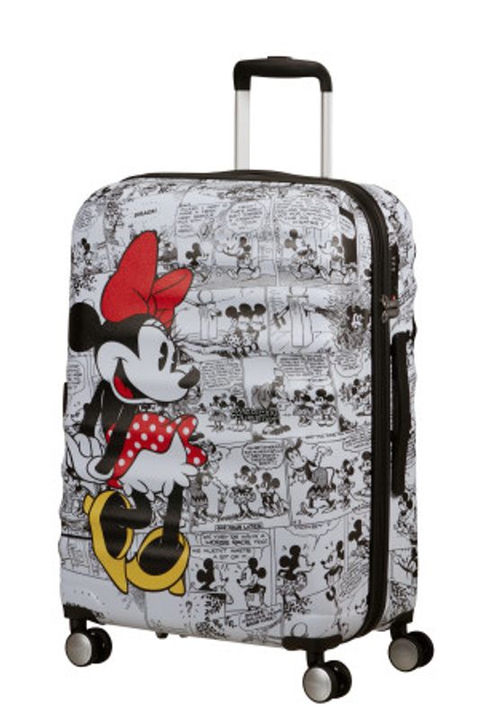 Koffert Spinner 64L Disney Wavebreaker Minnie Comics White