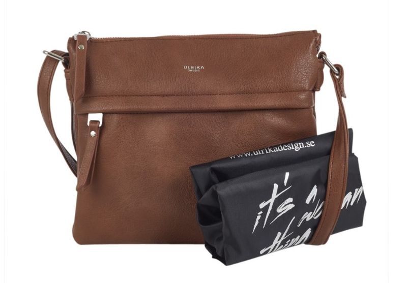 Ulrika Design Crossover Veske, brun