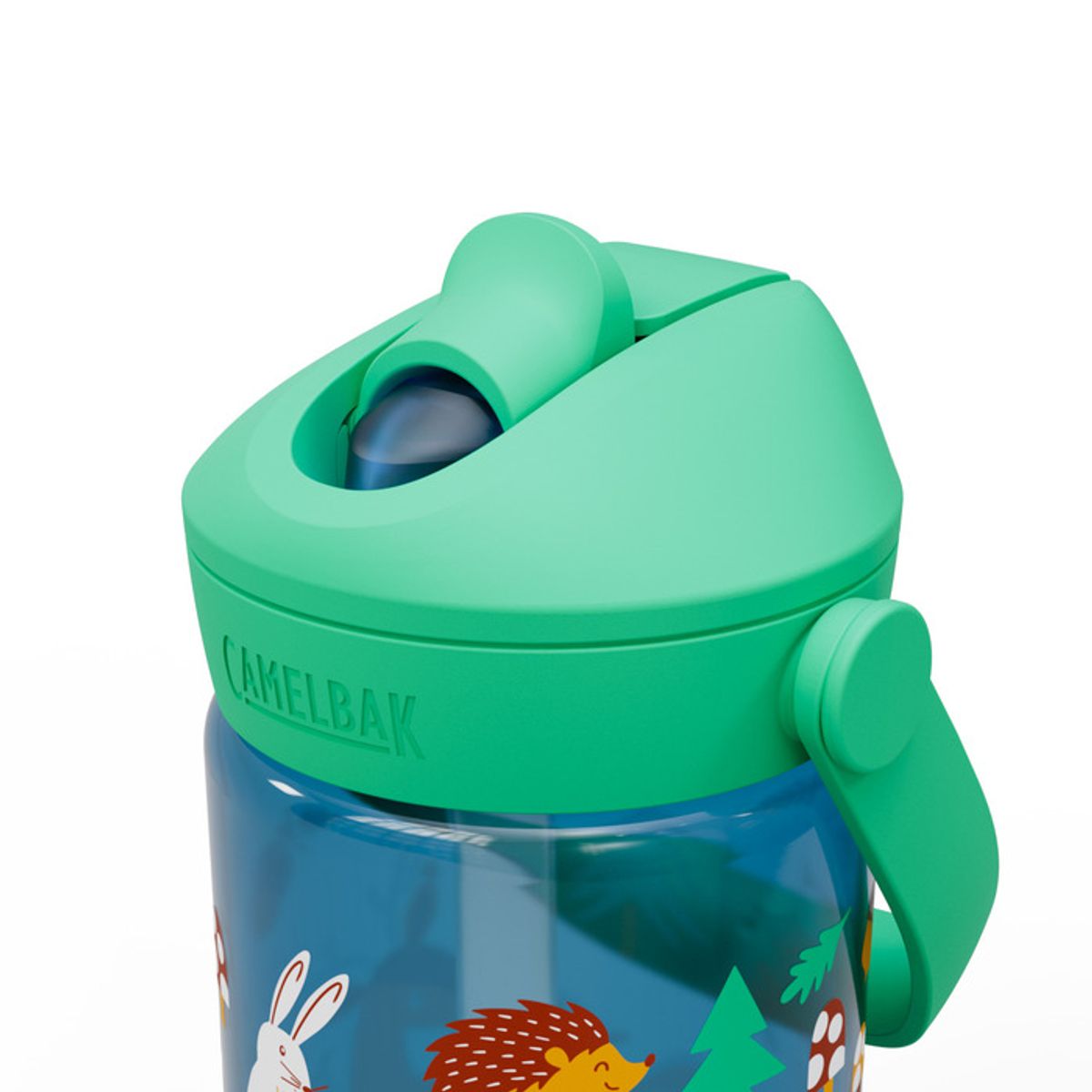 Camelbak Drikkeflaske Barn, Thrive Flip Straw Kids 400mL, Friendly Forest