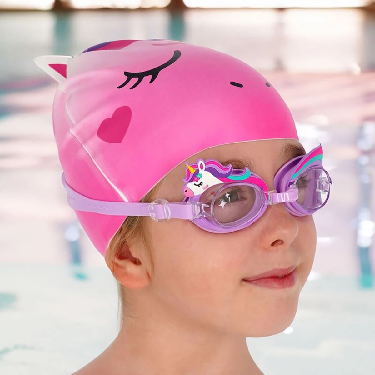 Unicorn badehette for barn – Legami