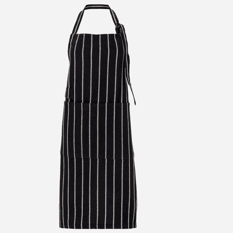 Forkle fra House Doctor -Chef, Svart/Hvit