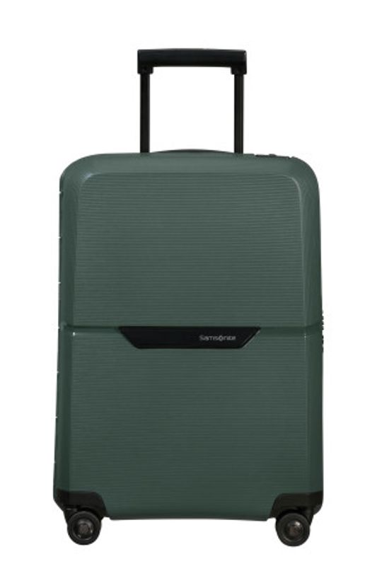 Samsonite Magnum ECO hard Kabinkoffert 55 cm 4 hjul Grønn