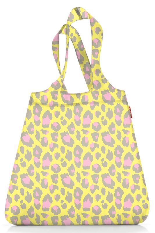 Handlenett 15L Leo Pastell, gul leopard - Reisenthel