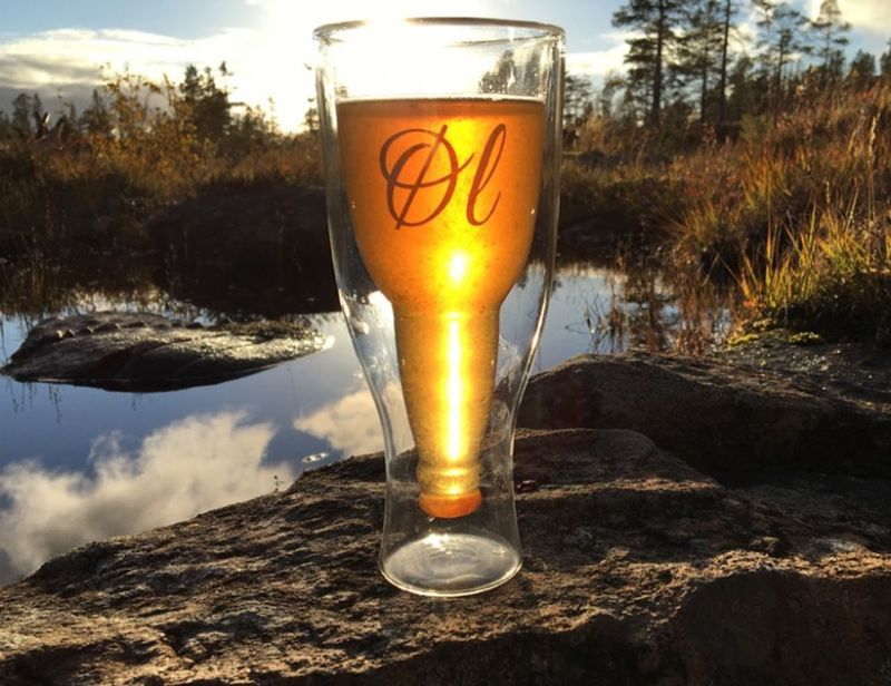 Det ultimate ølglasset med dobbelt glass