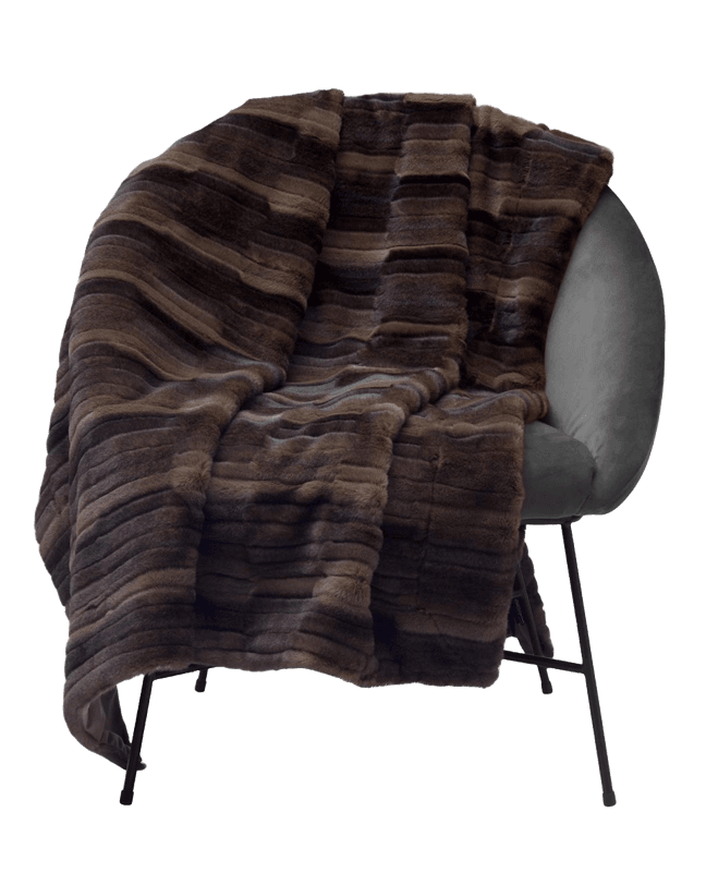Browny Teppe M 120x180 cm – Sjokolade