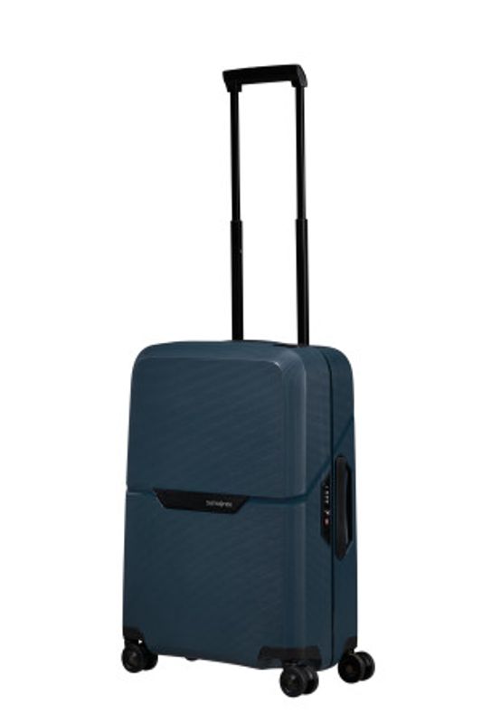 Samsonite Magnum ECO hard stor koffert 75 cm 4 hjul Navy