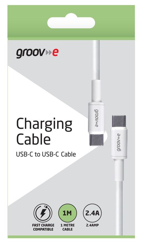 Groove Ladekabel USB-C til USB-C 1m 