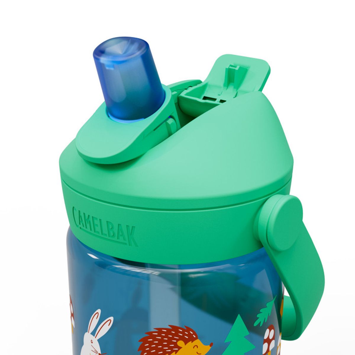 Camelbak Drikkeflaske Barn, Thrive Flip Straw Kids 400mL, Friendly Forest