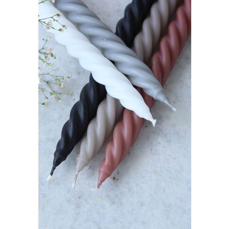 Spirallys hvit 23 cm Magnor Glassverk