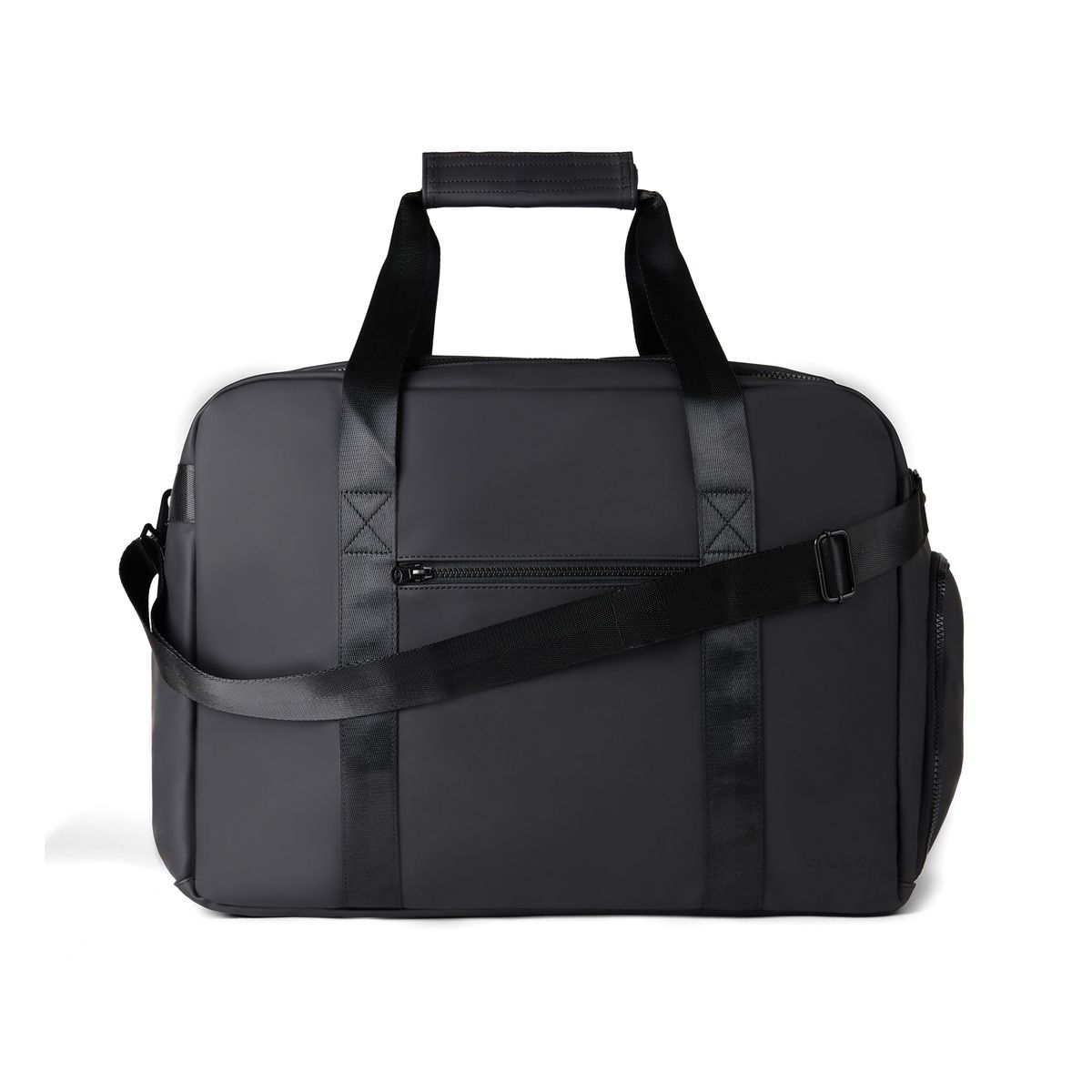 Baltimore treningsbag med skopose – nubuck PU-skinn – Black