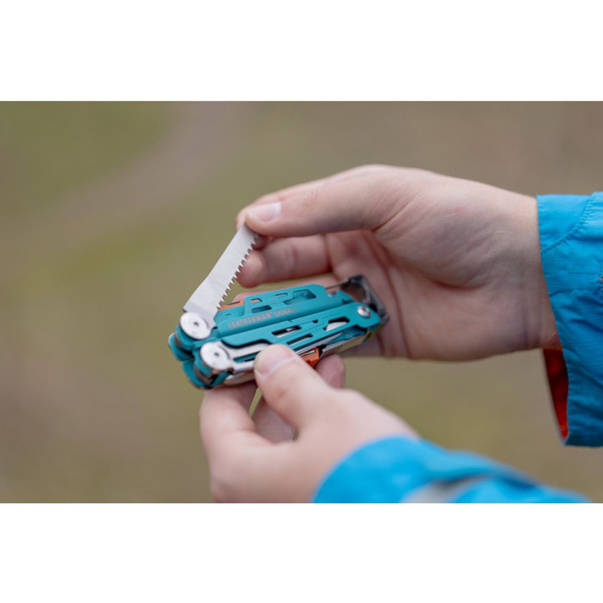 Multiverktøy Leatherman Signal Santa Fe BL