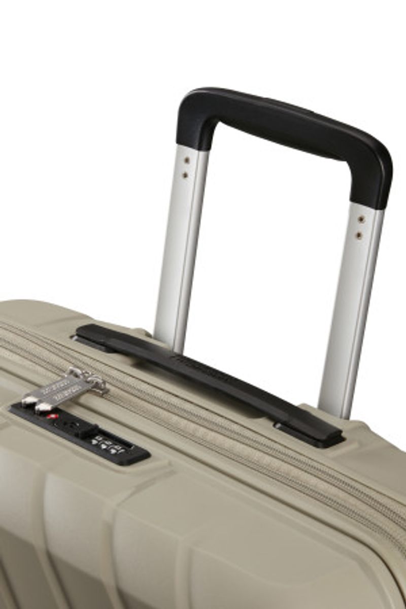 American Tourister Flytwist stor koffert 78 cm – Sandstone