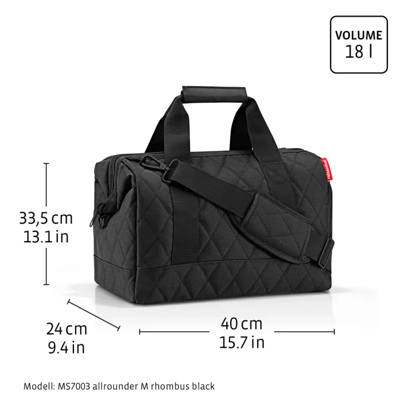 Reisenthel Allrounder M Duffelbag 18 L Leo Noir