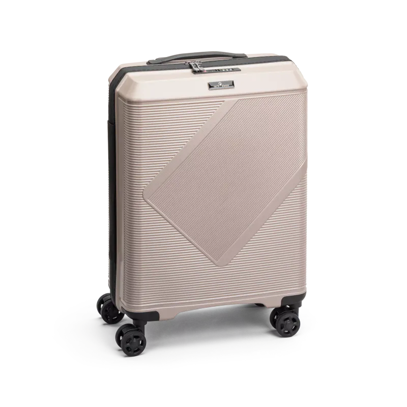 North Pioneer PRG Koffert Medium, 4 hjul, 68 cm, 70L, Champagne