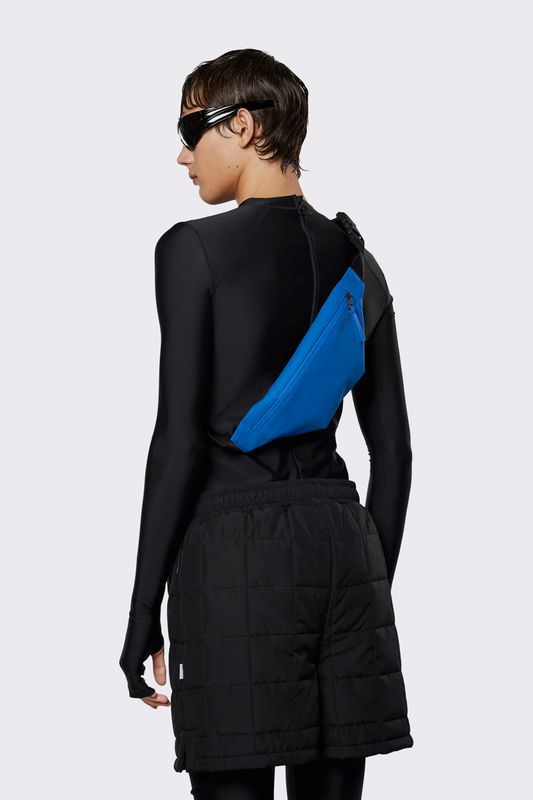 Rains  Magetaske / Crossover Bum Bag Mini, blå