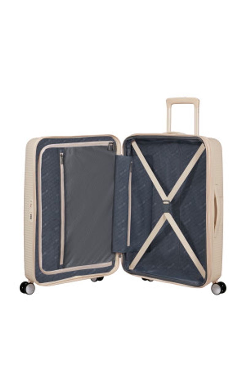 Koffert utvidbar 71-81L og 4 hjul Soundbox 