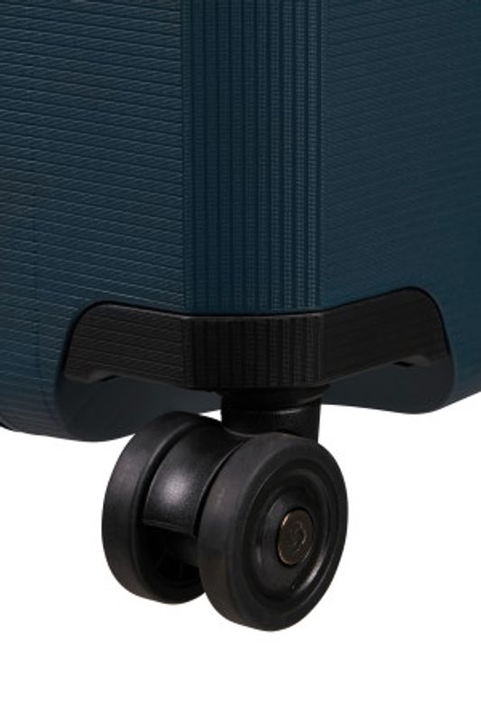 Samsonite Magnum ECO hard stor koffert 75 cm 4 hjul Navy