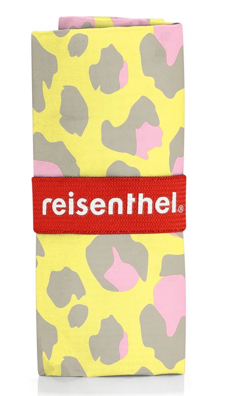 Handlenett 15L Leo Pastell, gul leopard - Reisenthel