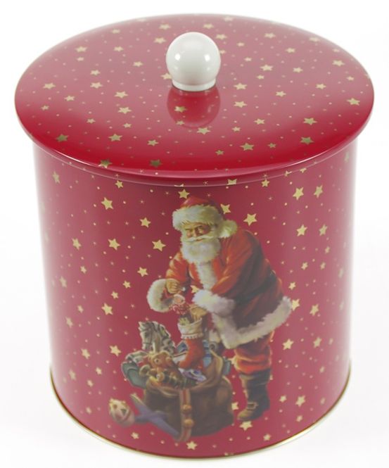 Hovedbilde Stor Kakeboks Cosy Christmas, rund 