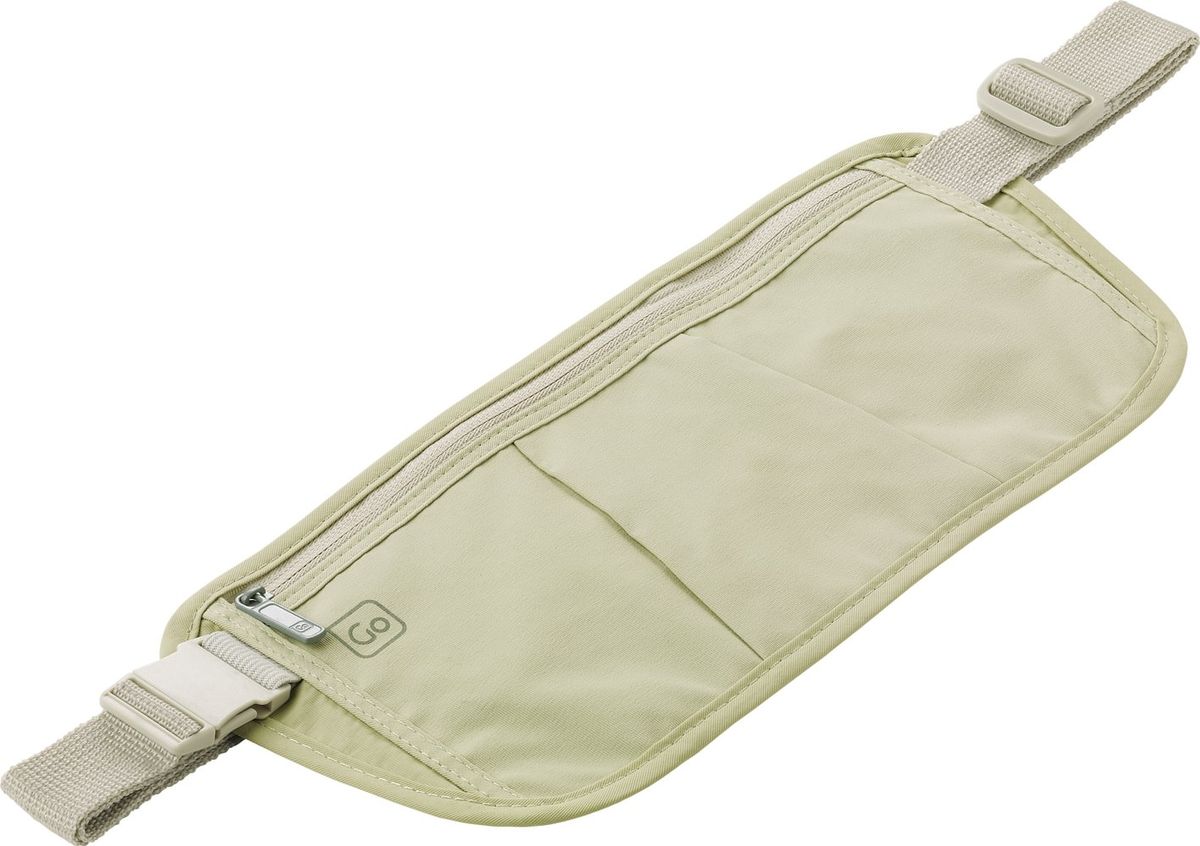 Pengebelte Money Minder, beige - Go Travel 