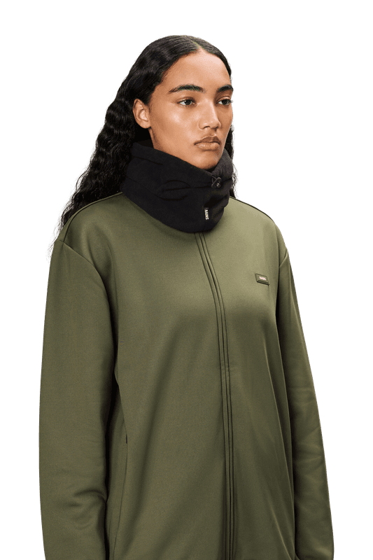 Rains Feece Tube Scarf T1-Svart