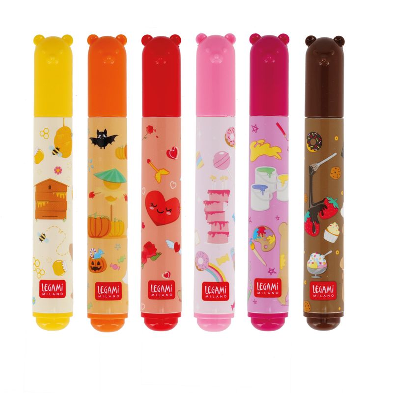 Tusj 12pk Teddy Friends  Legami