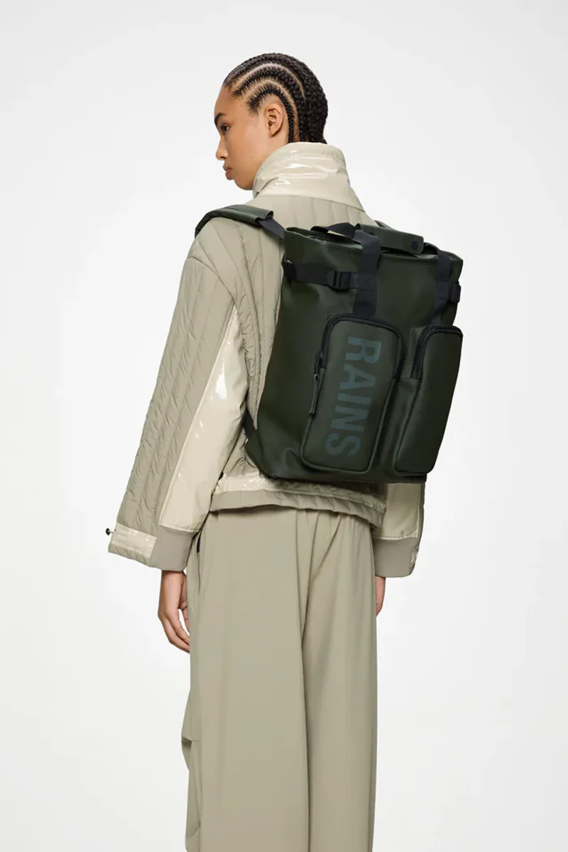 Rains Texel Tote Backpack, green