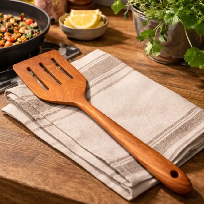 Hovedbilde Belle stekespade, teak