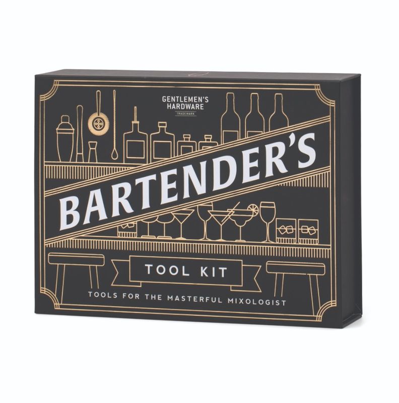 Bartender's Kit cocktailsett fra Gentlemen's Hardware
