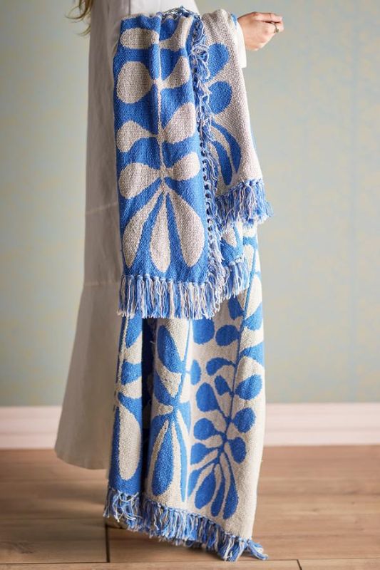 Bloomingville pledd Nevine Plaid, 160x130 cm