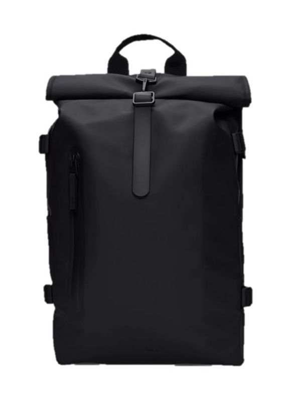 Rains Rolltop Ryggsekk 23L, sort
