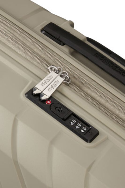 American Tourister Flytwist stor koffert 78 cm – Sandstone