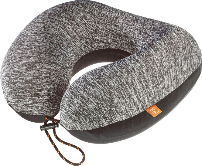 Hovedbilde Nakkepute Memory Foam Zzz m. oransje tag - Go Travel