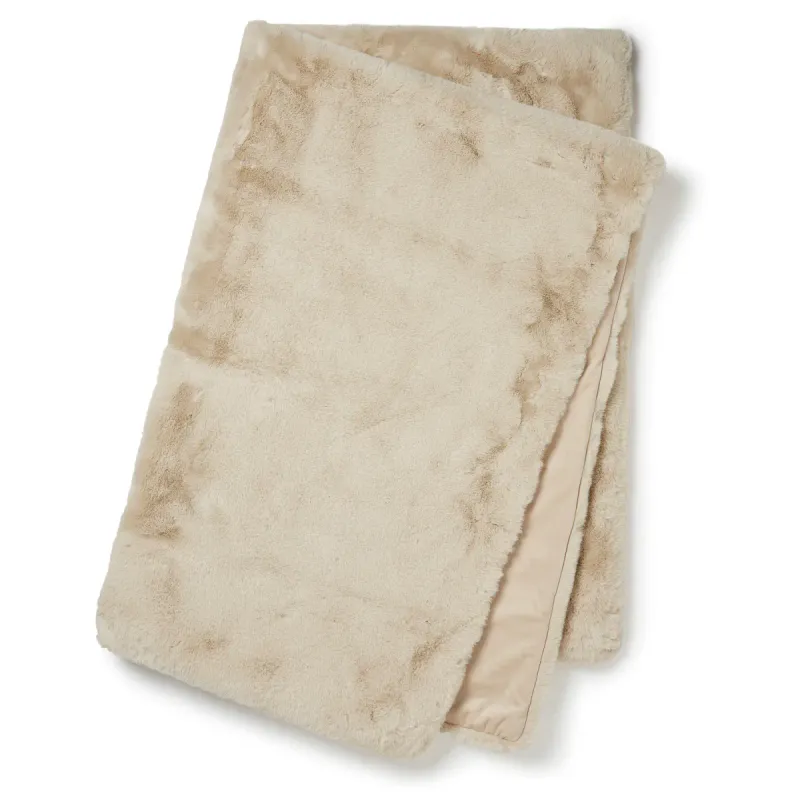 Fluffy Pledd 120x180 cm – Beige
