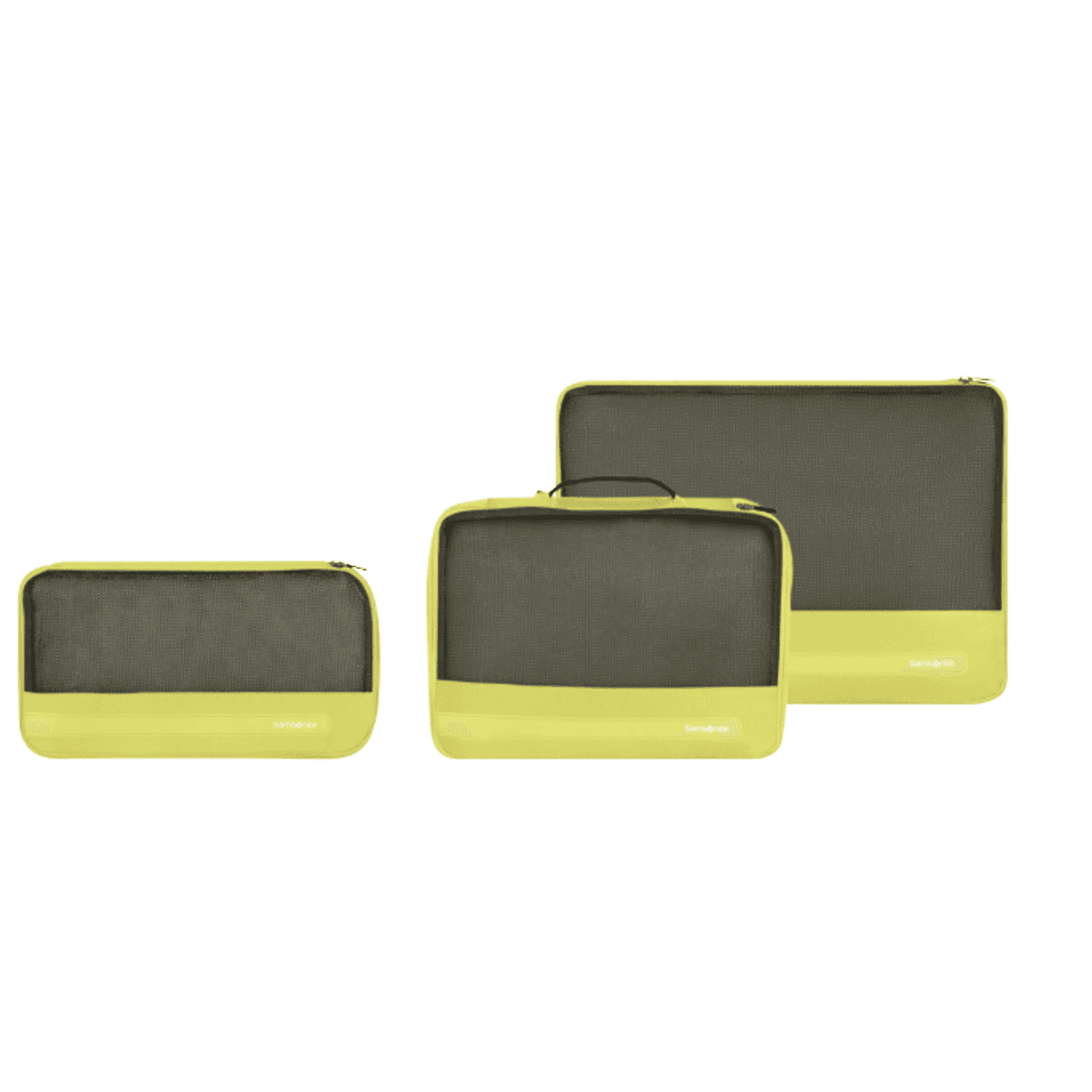 Samsonite TA Revolution pakkekuber – sett med 3 - Lime