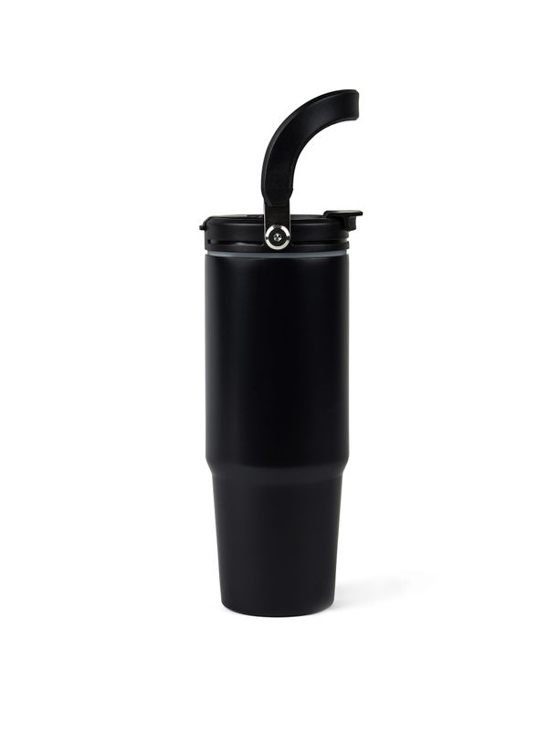 Vinga termo vacuum kopp – 880 ml, Resirkulert Stål, sort