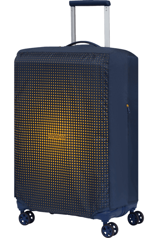 American Tourister bagasjetrekk L (73–78 cm) – Blå/Oransje