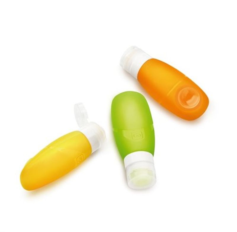 Refillflasker Squeezy 100ml 3 stk Go Travel 