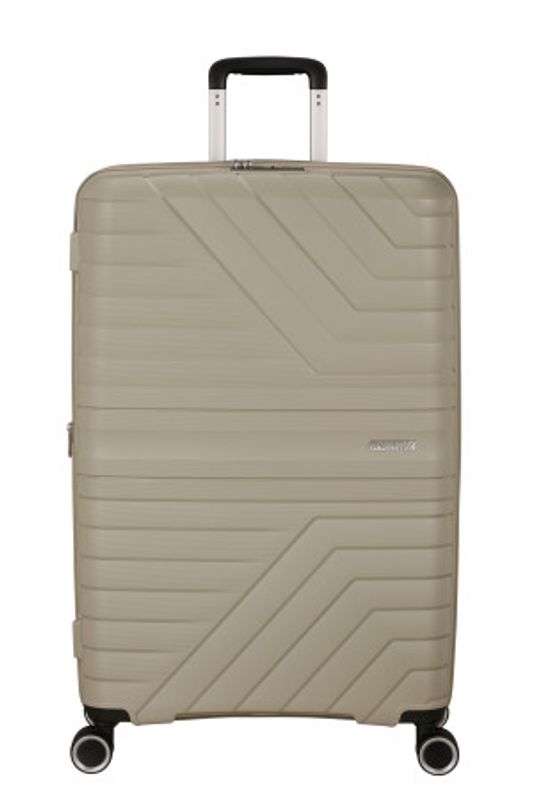 American Tourister Flytwist stor koffert 78 cm – Sandstone
