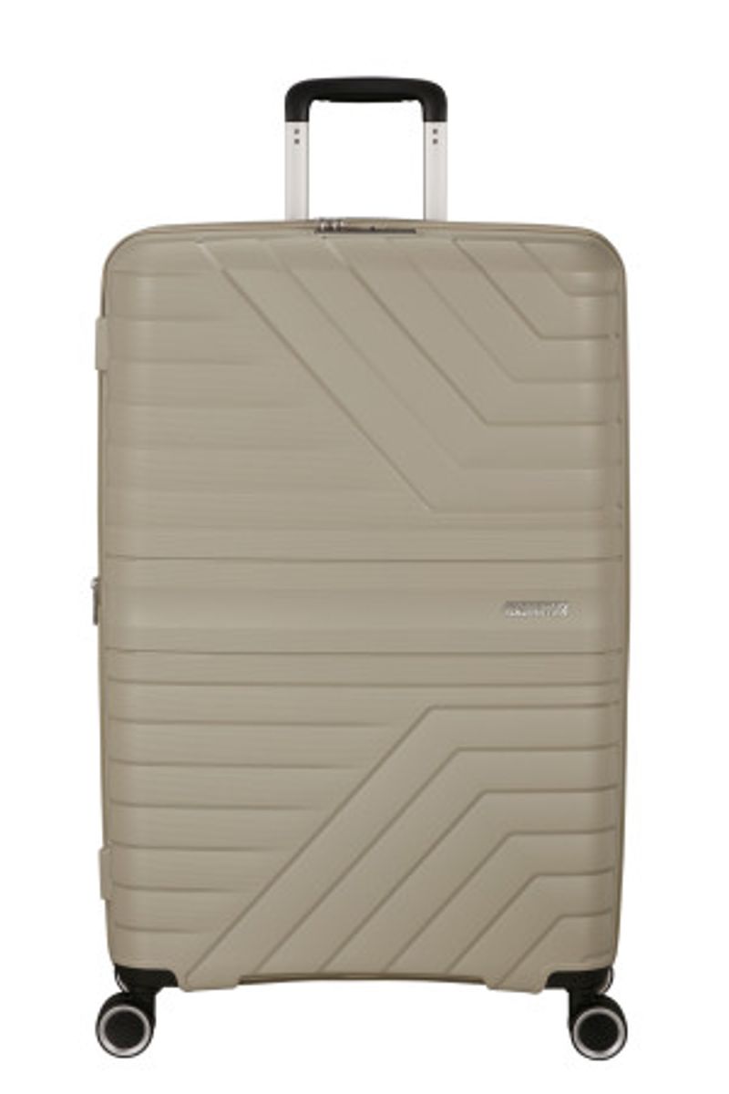 American Tourister Flytwist stor koffert 78 cm – Sandstone