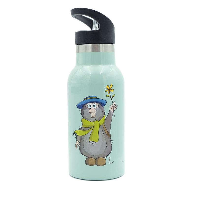 Flåklypa drikkeflaske Grønn, Ludvig 350 ml