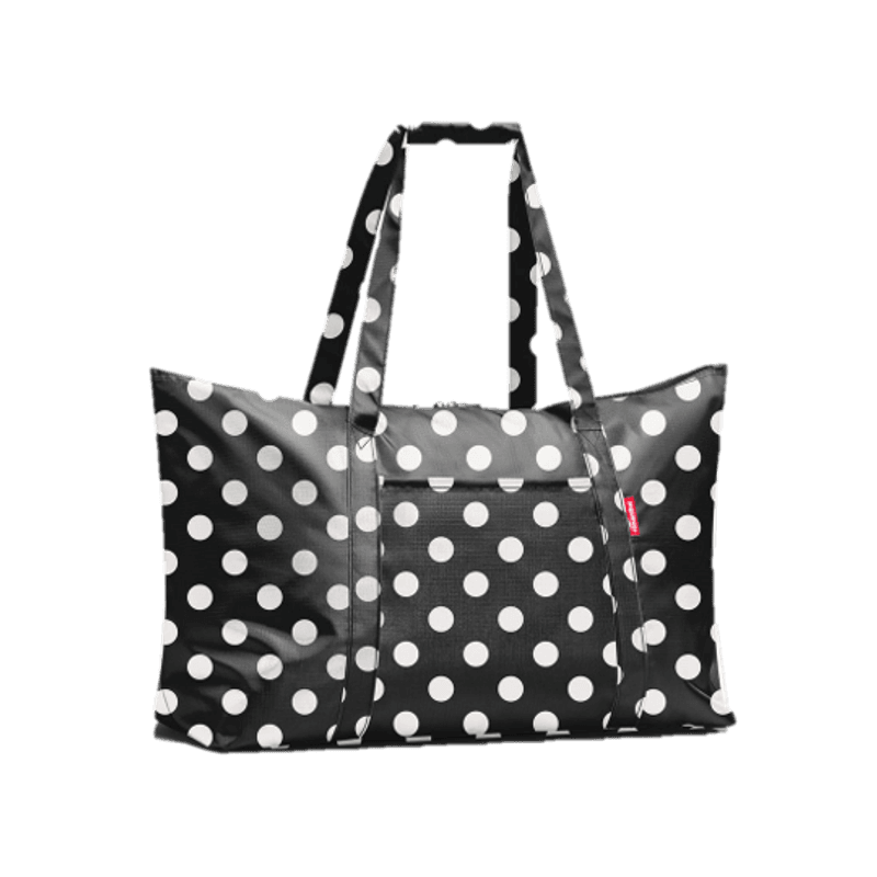 Sammenleggbar bag 30L Mini Maxi White Dots - Reisenthel