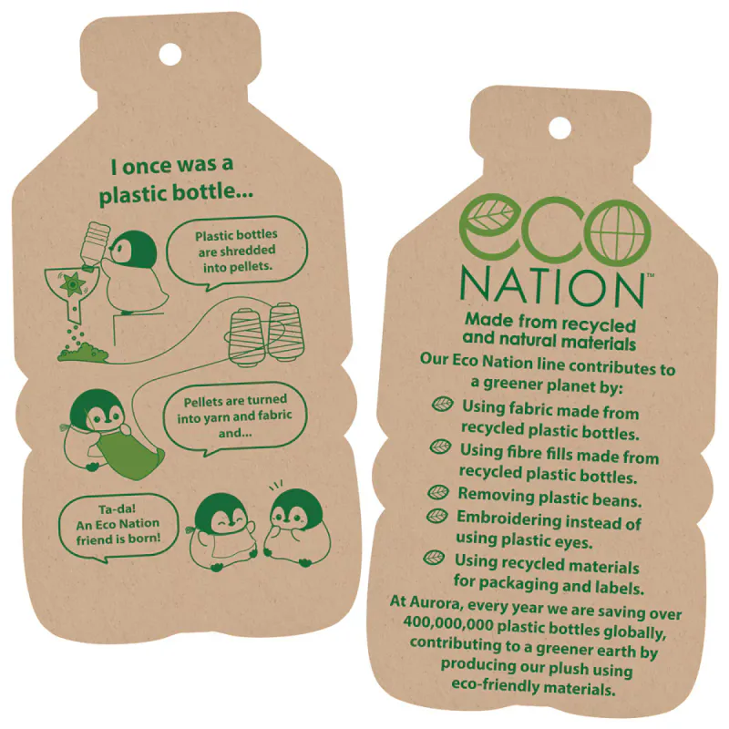 Eco Nation Pingvin 12 cm