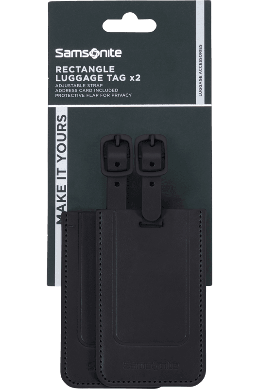 Samsonite Bagasjemerke 2PK, sort