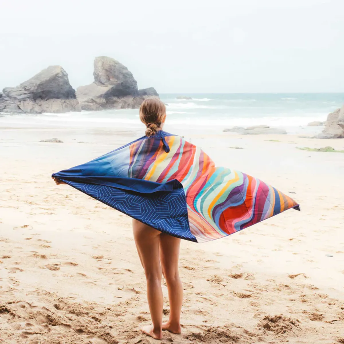 Strandhåndkle SoftFibre Trek Towel 150x90cm Lifeventure