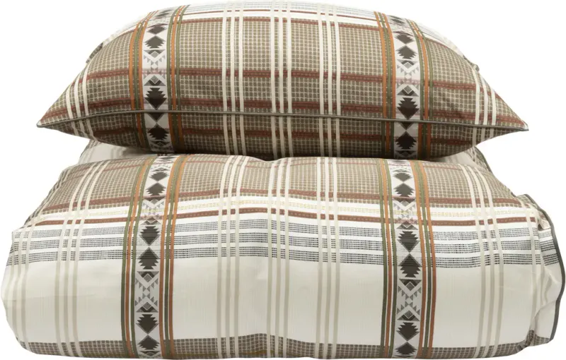 Halvor Bakke Matterhorn sengesett, 140x200 Beige / Pure cashmere