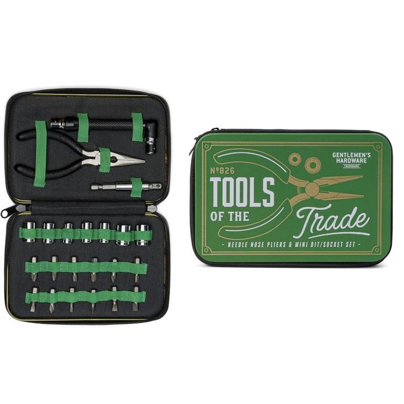 Multiverktøy Compact Tools of the Trade – 19-delers verktøysett Gentleman's Hardware