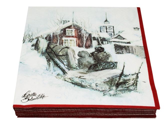Hovedbilde Servietter Barn i Fjellheimen