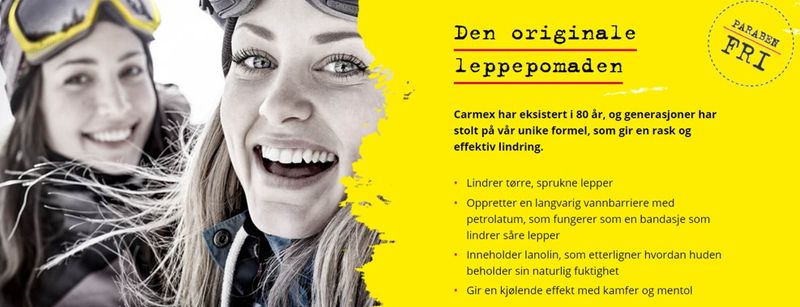 Leppepomade i krukke Carmex