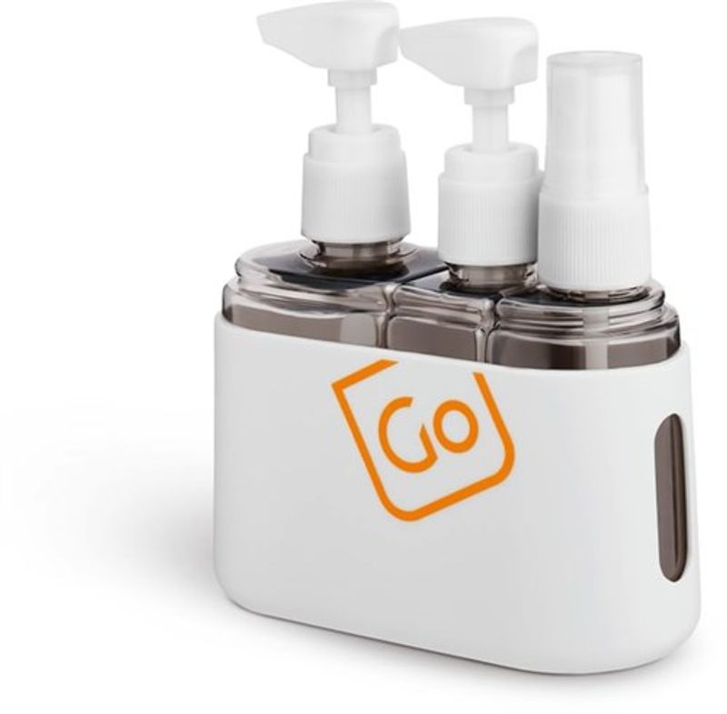 Refillflasker 3-in-1 Sett Go Travel